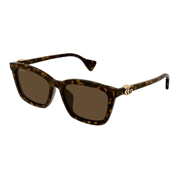 New Gucci Havana Brown Sunglasses